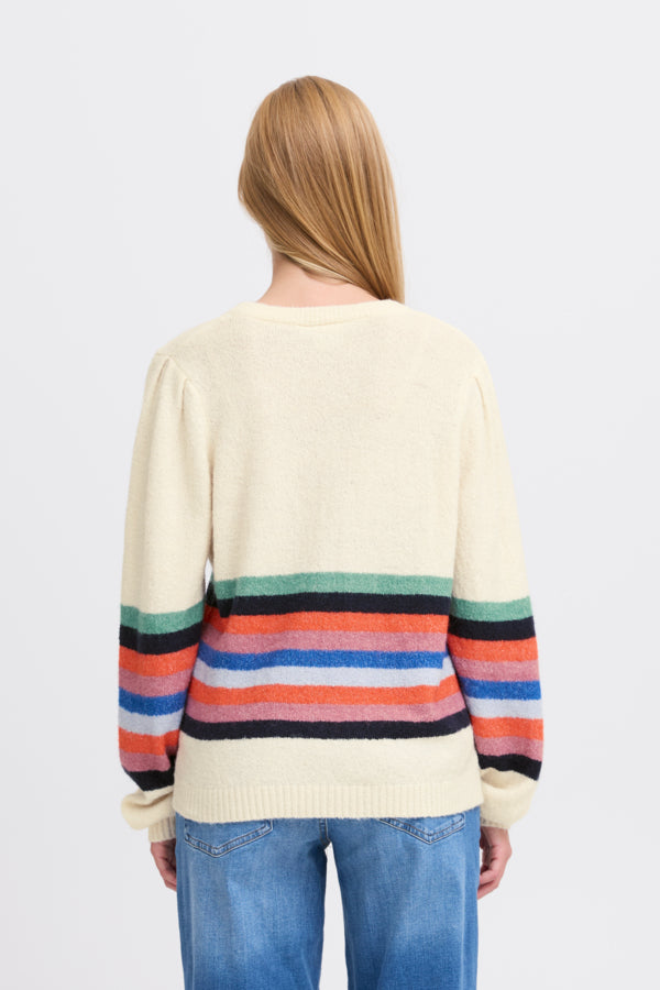 Dusty LS Stripe Jumper