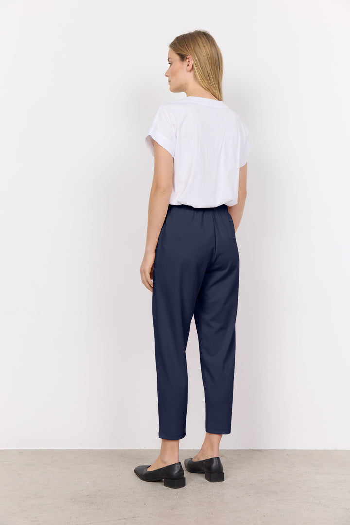 Siham 2 Pants Cropped Navy