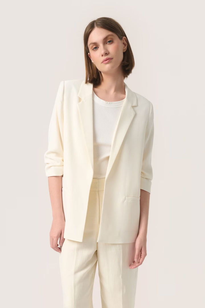 Shirley Blazer Whisper White