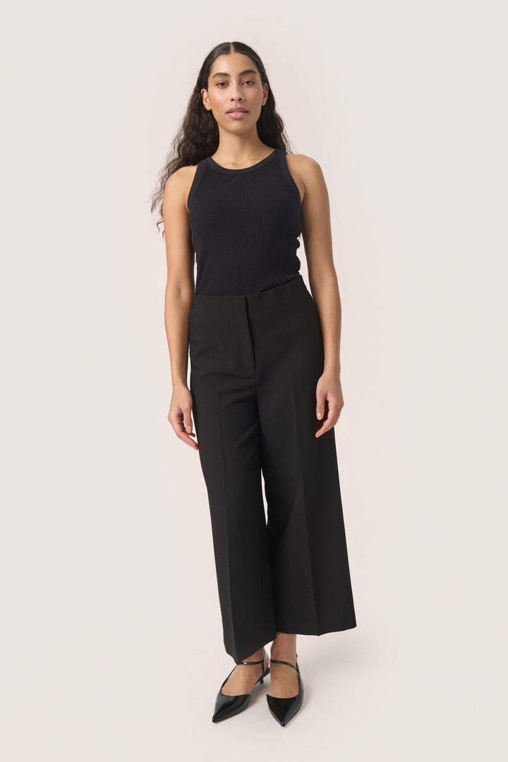 Corinne Wide Cropped Trousers