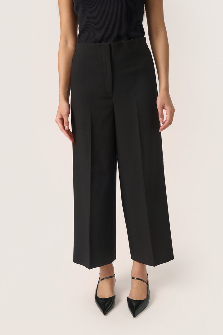 Corinne Wide Cropped Trousers