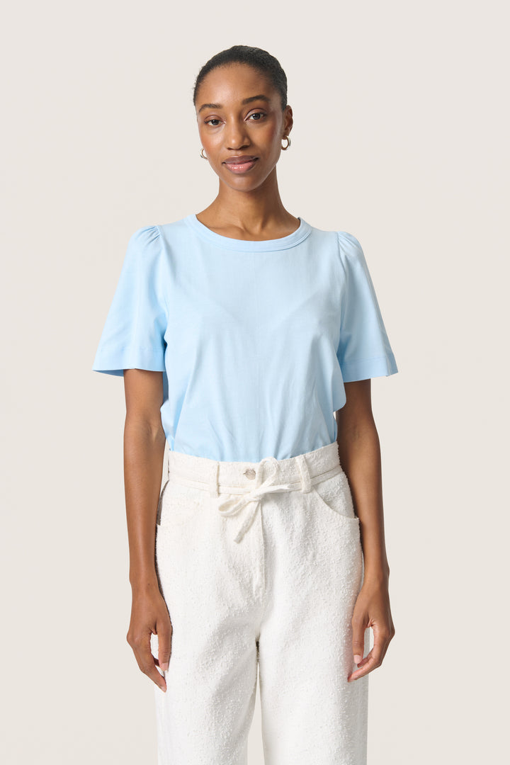 Jina Puff T-Shirt Blue