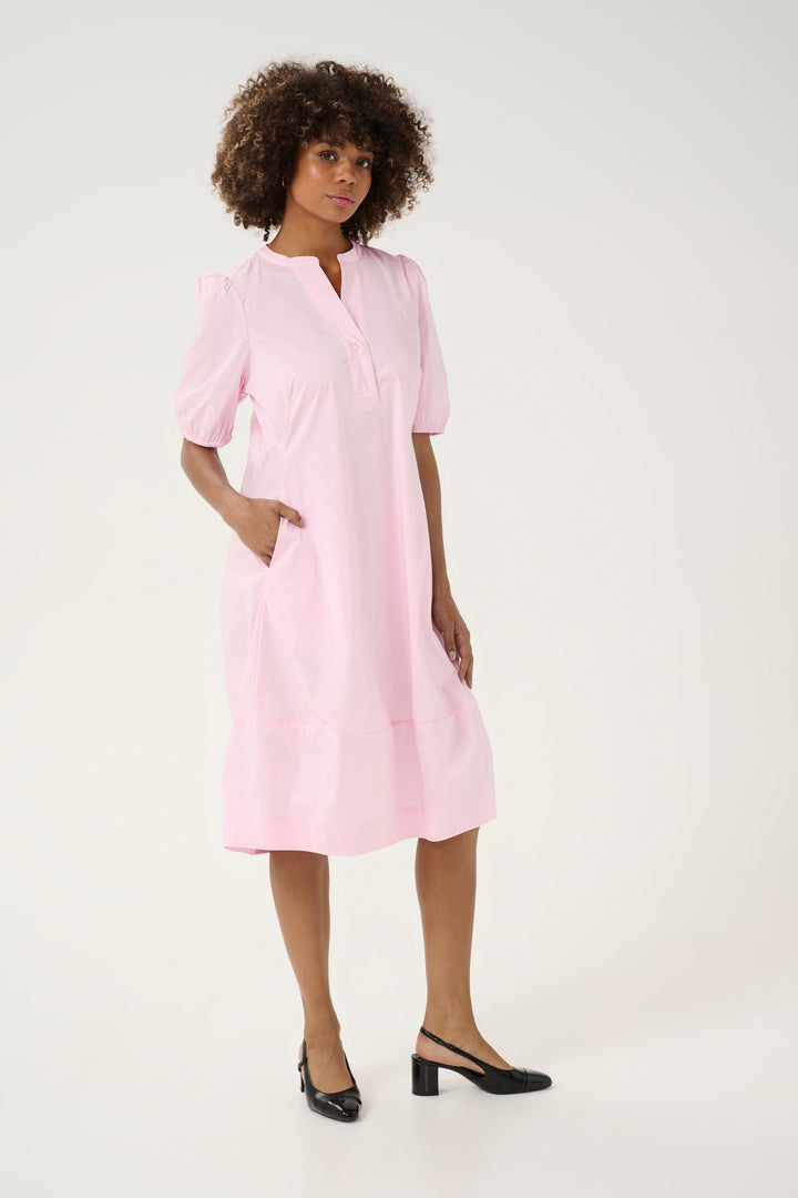 Antoinett Dress Short Sleeves Pink