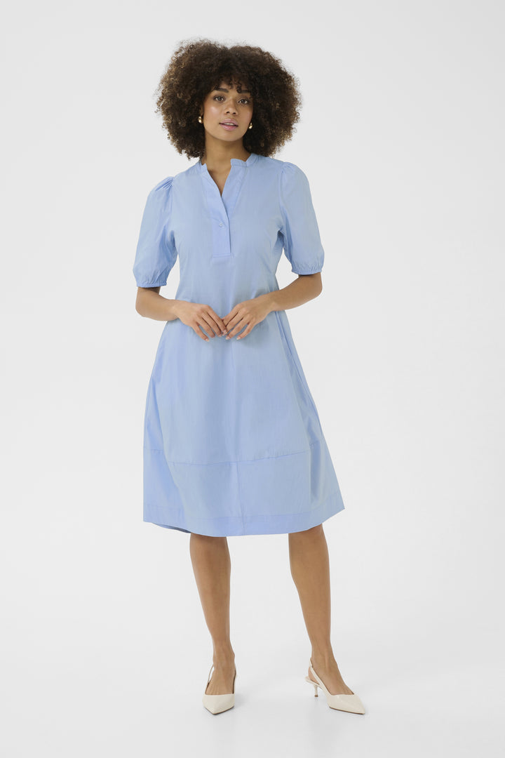 Antoinett Dress Short Sleeves Blue