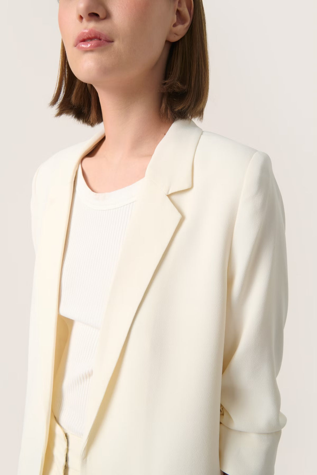 Shirley Blazer Whisper White