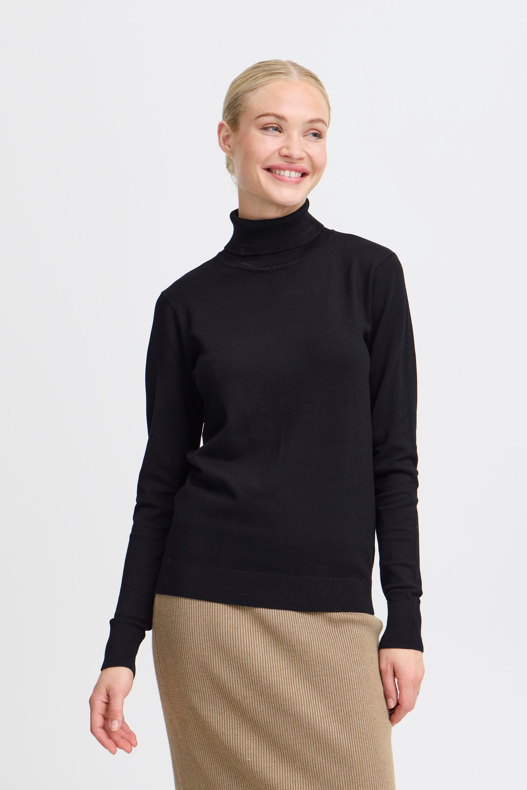 Morla Rollneck Black