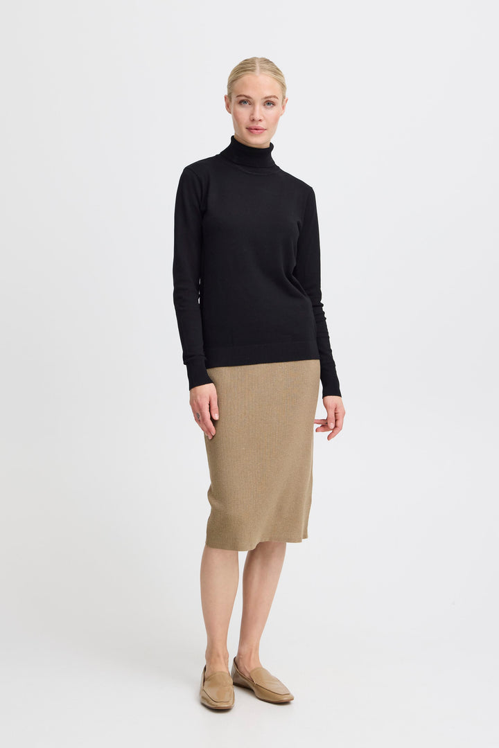 Morla Rollneck Black