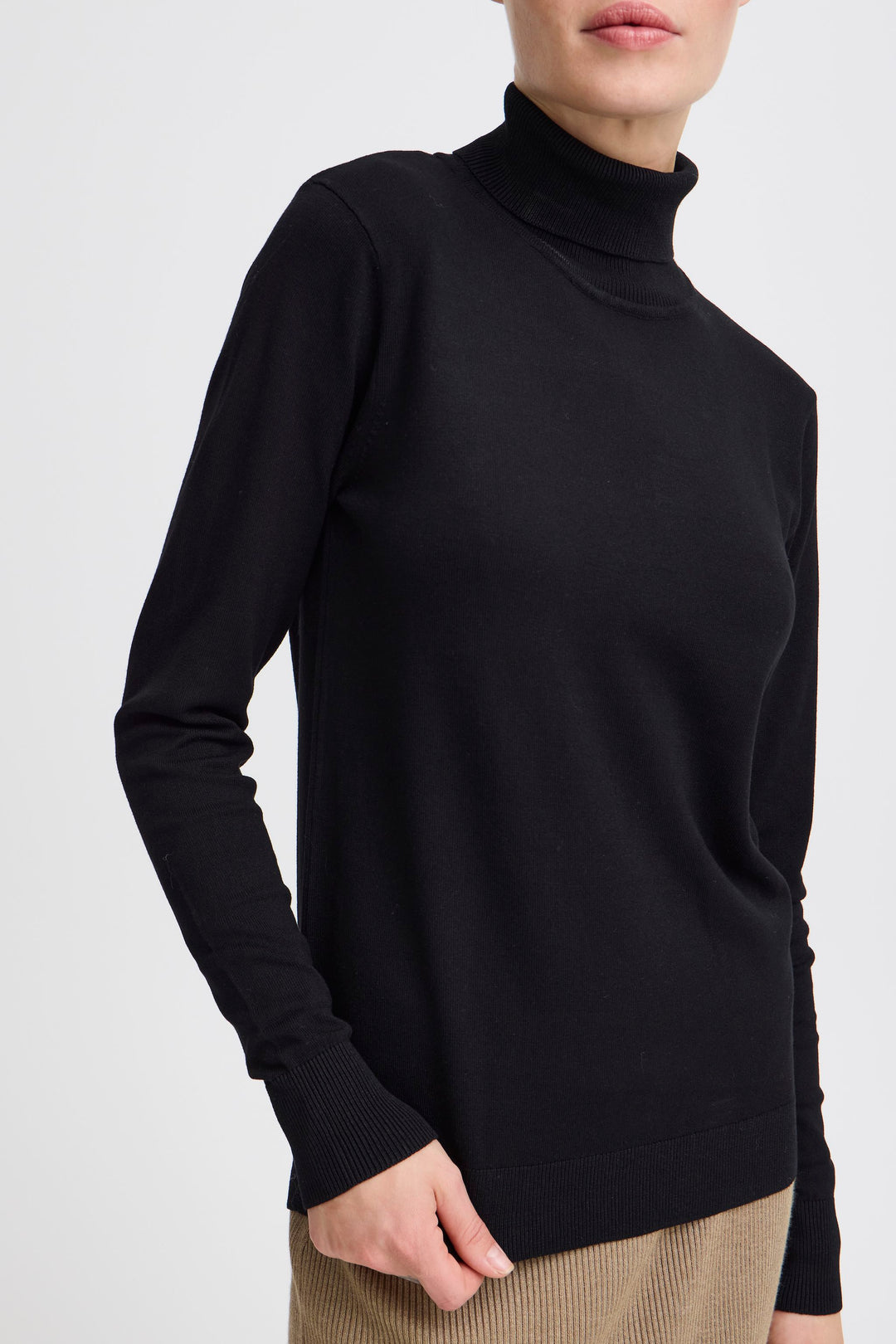 Morla Rollneck Black